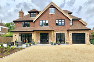 New build house in Downe Village