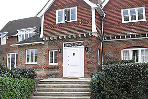 Period farmhouse building works in Ide Hill, Kent