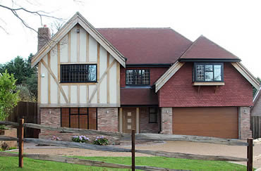 Large detached new build house in Badgers Mount