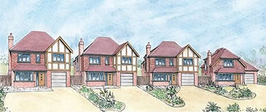 New house builds in Kent